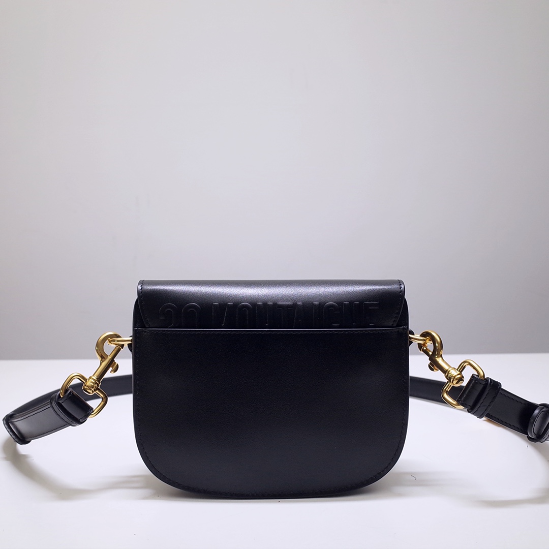 Mini Dior Bobby Bag Black Box Calfskin